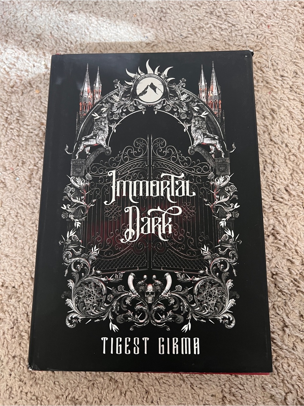 Immortal Dark Owl Crate special edition book by Tigest Girma